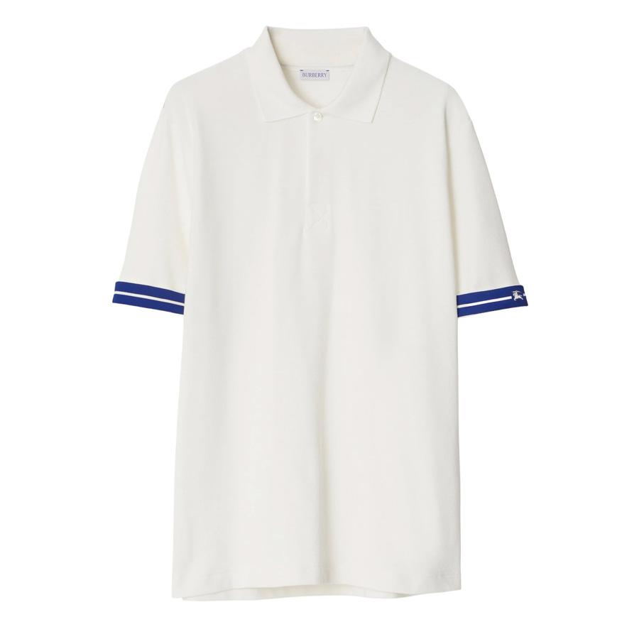 Burberry Striped Cotton Polo Shirt by BURBERRY