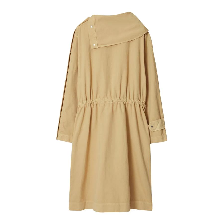 Burberry Stud-Detail Folded Midi Dress by BURBERRY