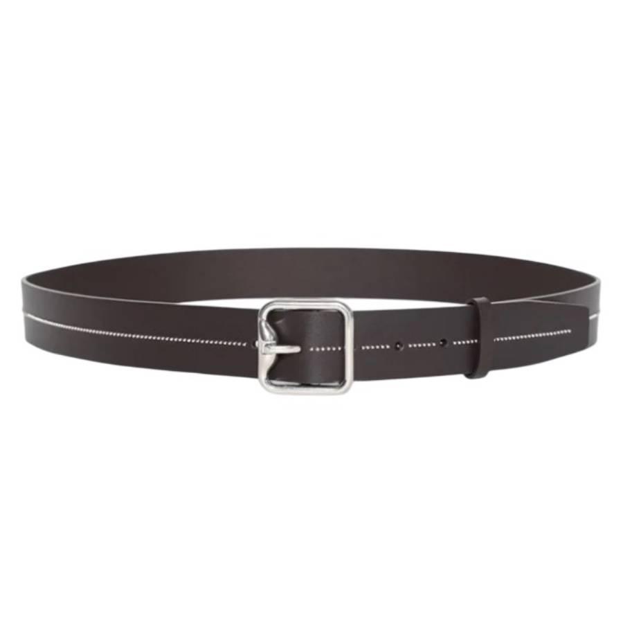 Burberry Studded 35 Leather Belt by BURBERRY