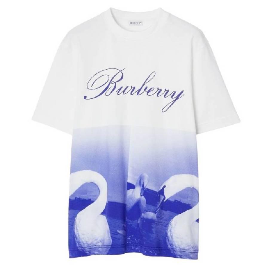 Burberry Swan Graphic T-Shirt by BURBERRY