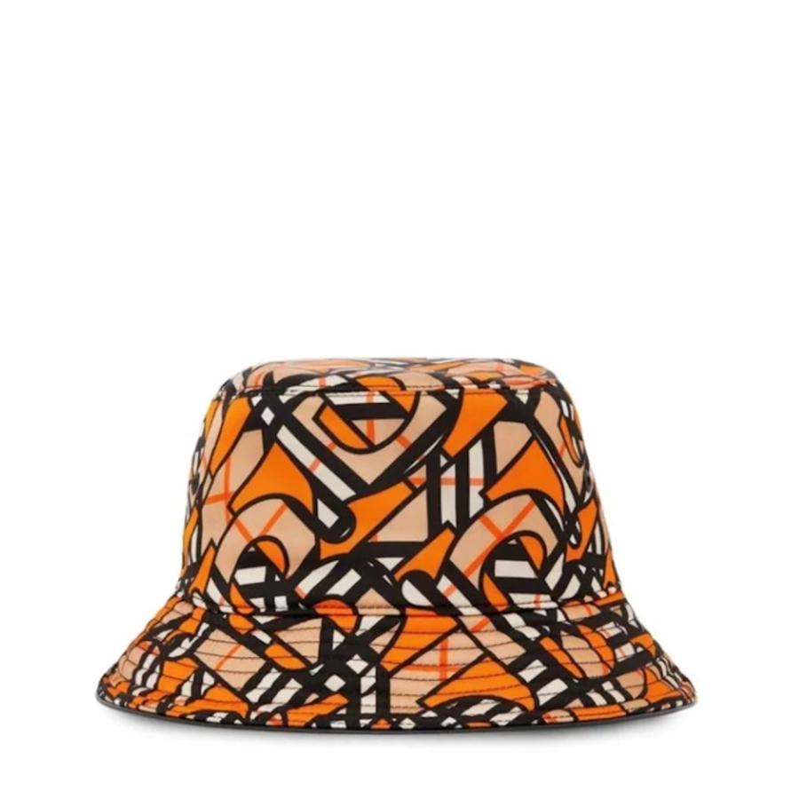 Burberry TB Monogram Print Bucket Hat by BURBERRY