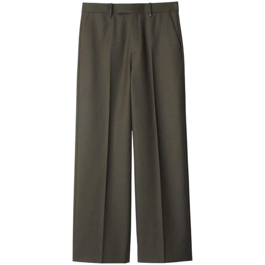 Burberry Tailored Cut Wool Trousers by BURBERRY