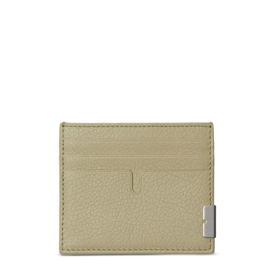 Burberry Tall B Cut Leather Card Case by BURBERRY