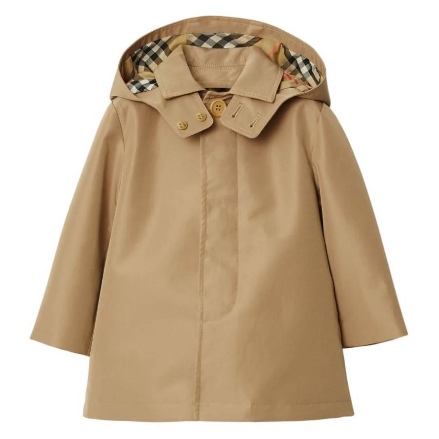 Burberry Toddler Nathaniel Hooded Trench Coat by BURBERRY