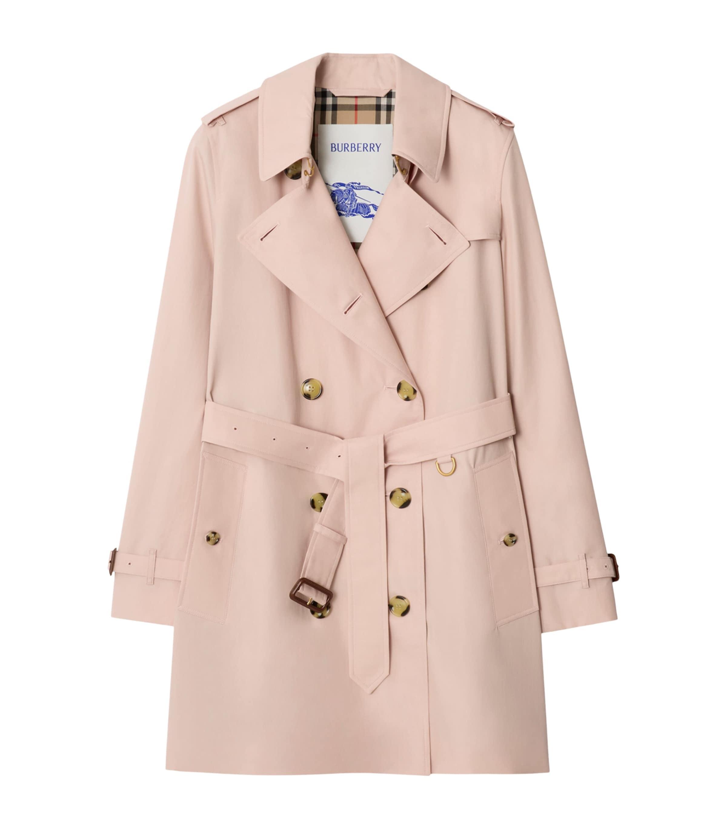 Burberry Tropical Gabardine Kensington Trench Coat by BURBERRY