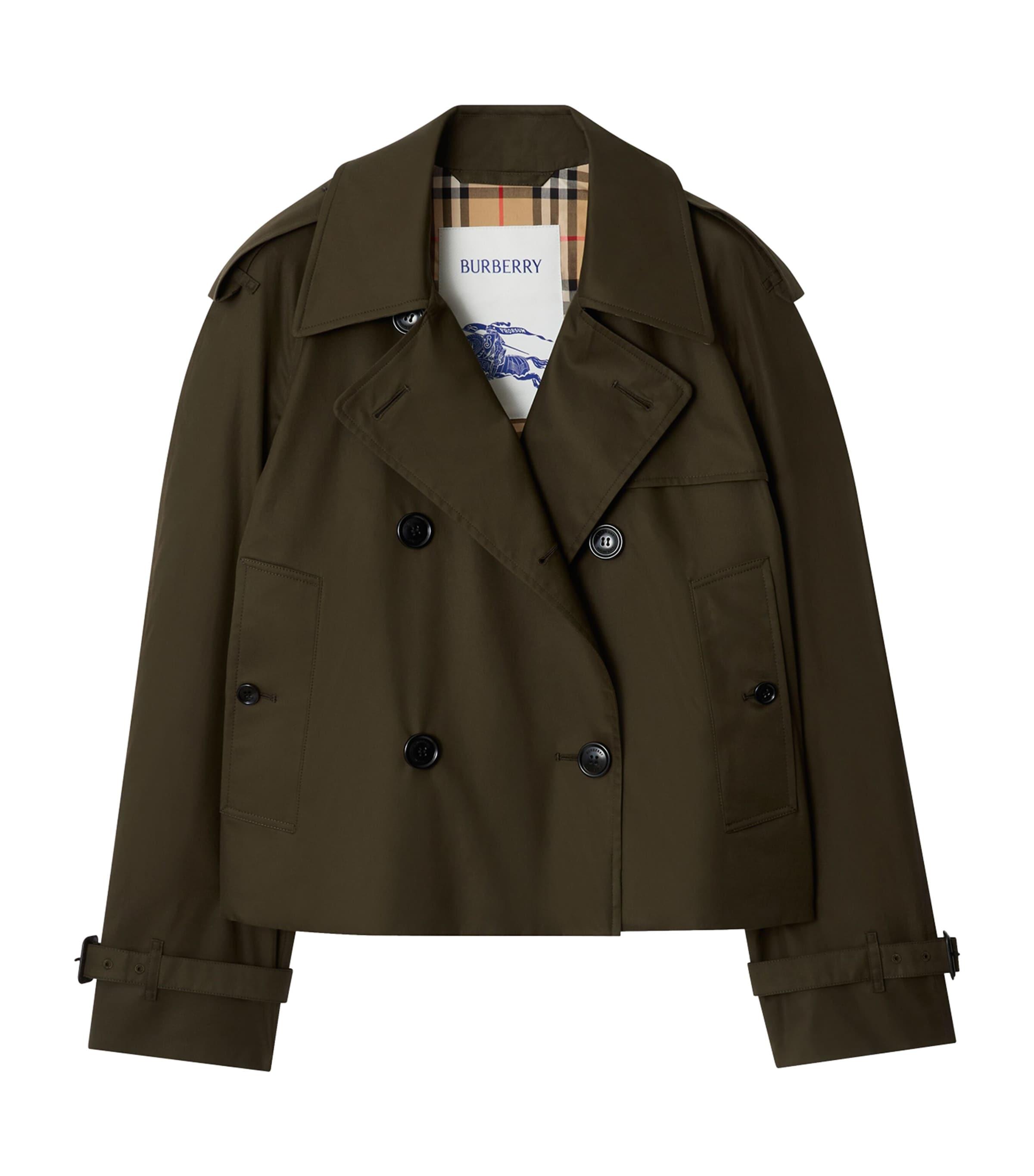 Burberry Tropical Gabardine Trench Jacket by BURBERRY