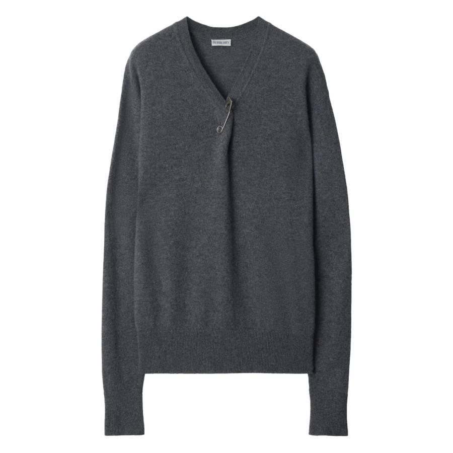 Burberry V-Neck Cashmere Jumper by BURBERRY