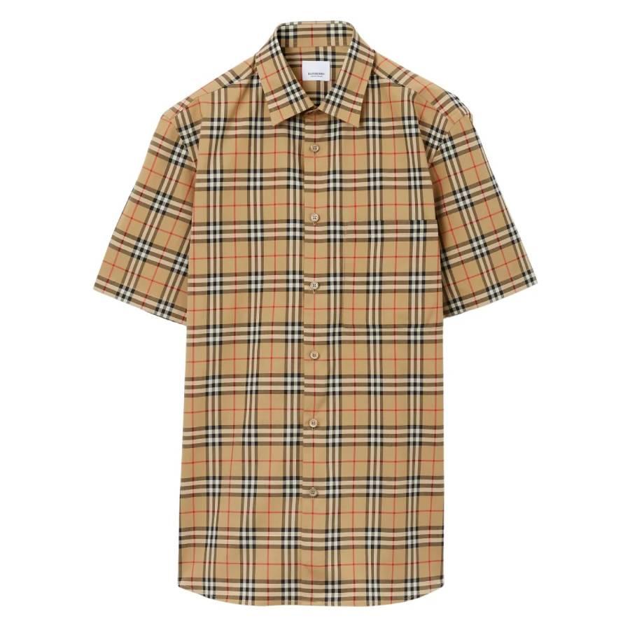 Burberry Vintage Check Cotton Shirt by BURBERRY