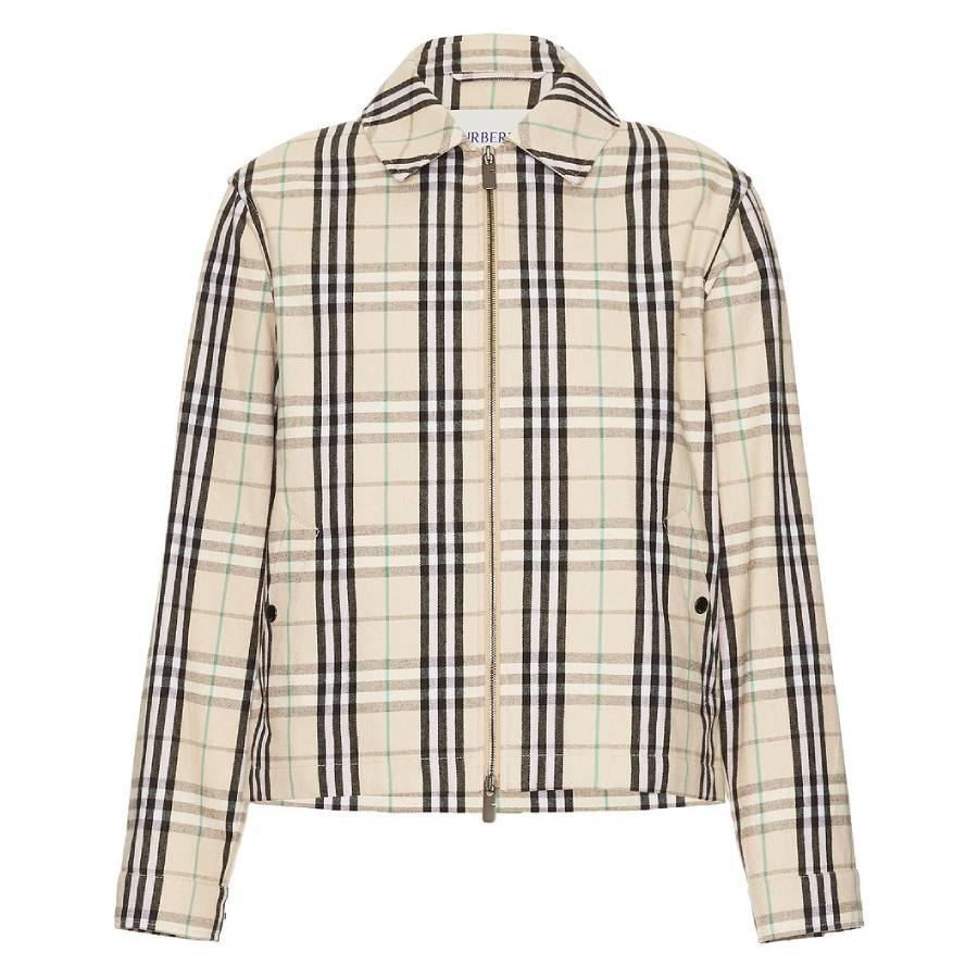 Burberry Vintage Check Harrington Jacket by BURBERRY