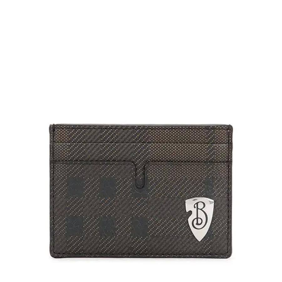 Burberry Vintage Check Leather Card Holder by BURBERRY