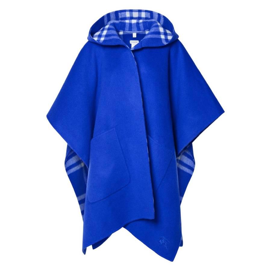 Burberry Vintage Check Reversible Cashmere Cape by BURBERRY