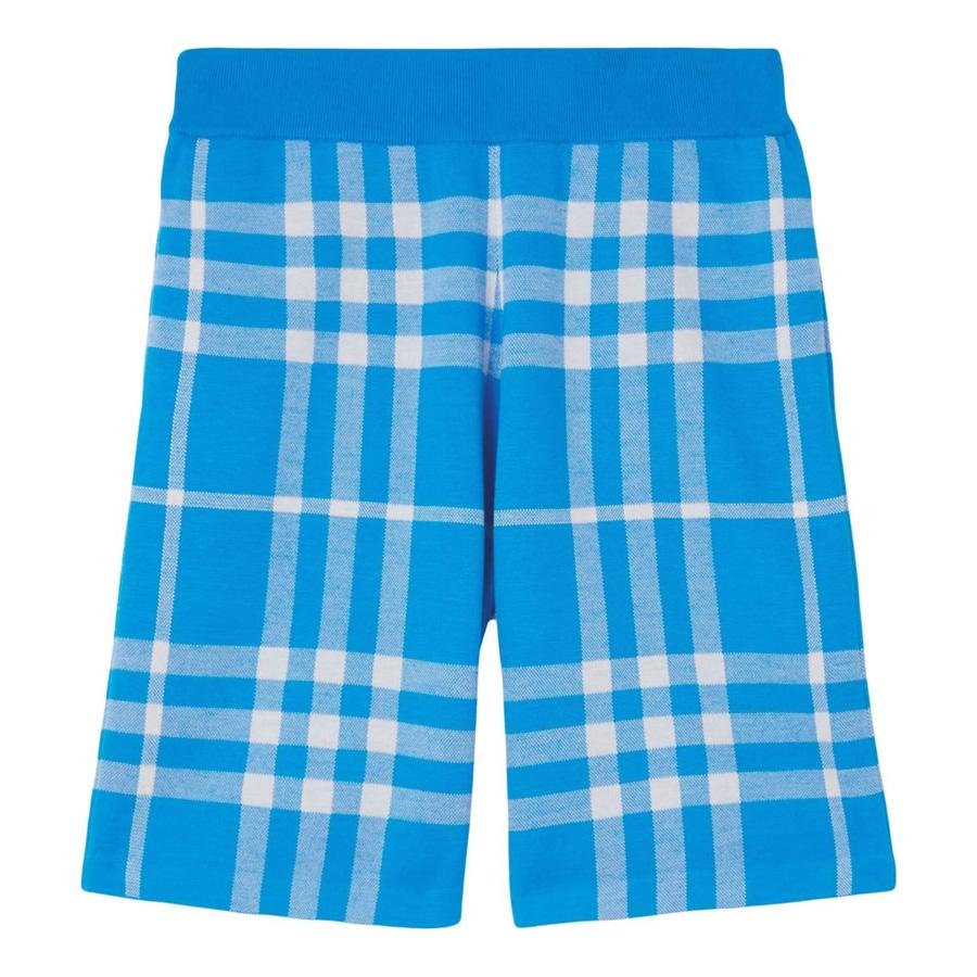 Burberry Weaver Check-Print Bermuda Shorts by BURBERRY