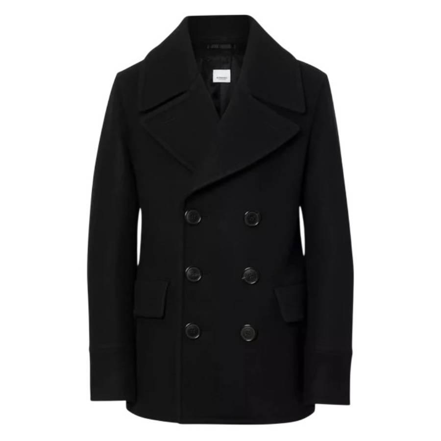 Burberry Westleigh Wool-Blend Pea Coat by BURBERRY