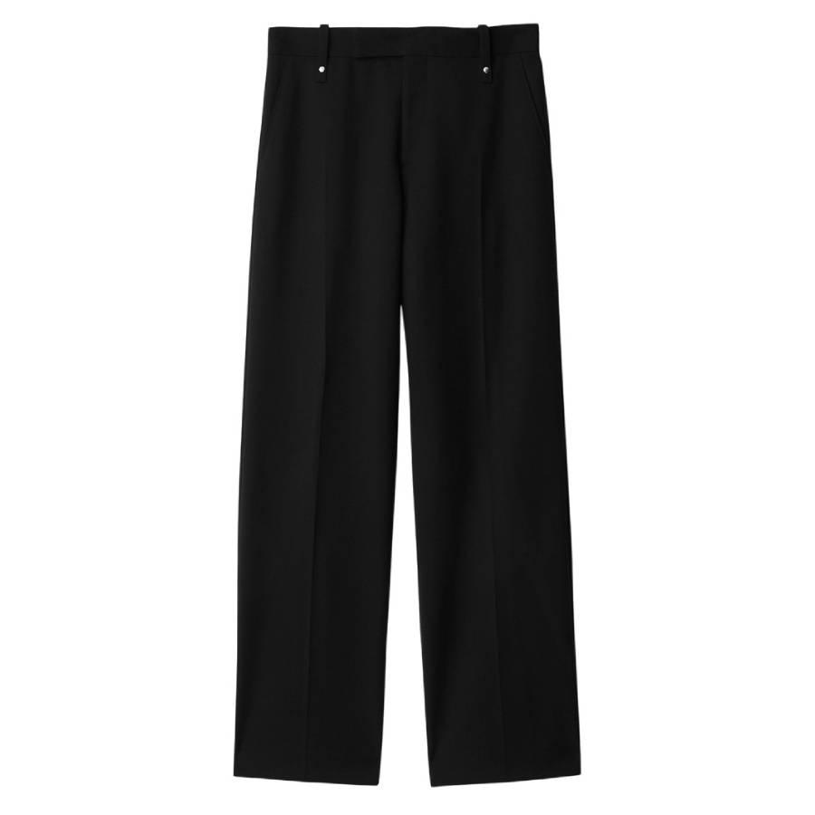 Burberry Wool Blend Tailored Trousers by BURBERRY