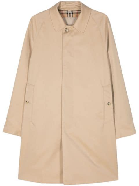 Camden Heritage Car single-breasted coat by BURBERRY