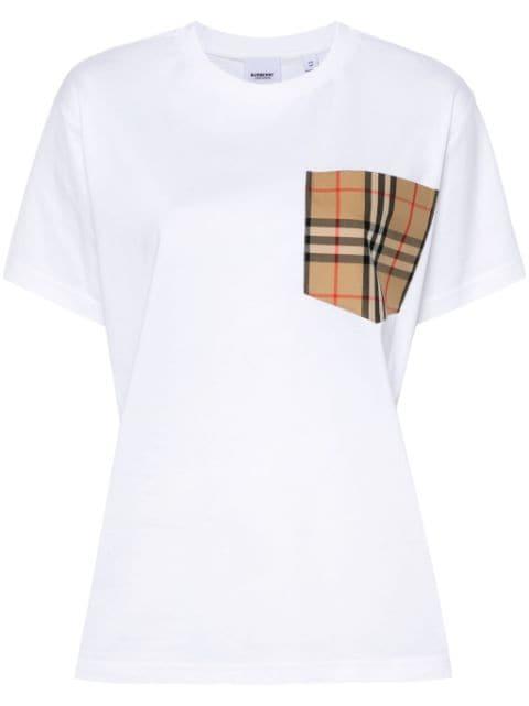 Carrick Burberry-check T-shirt by BURBERRY