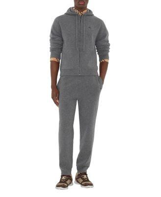 Cashmere Blend Zip Hoodie by BURBERRY