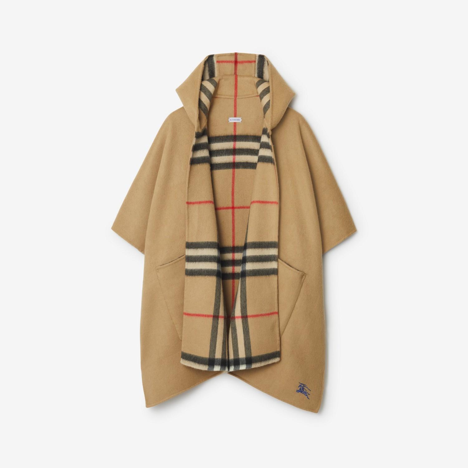 Cashmere Hooded Cape by BURBERRY