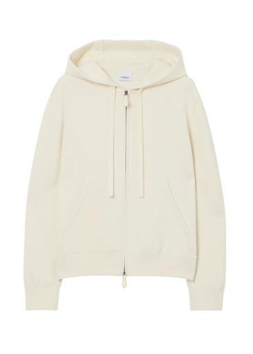 Cashmere blend zip hoodie by BURBERRY
