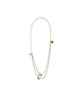 Charm Double Layer Necklace by BURBERRY