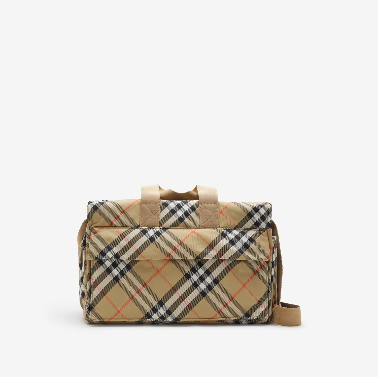 Check Baby Changing Bag by BURBERRY