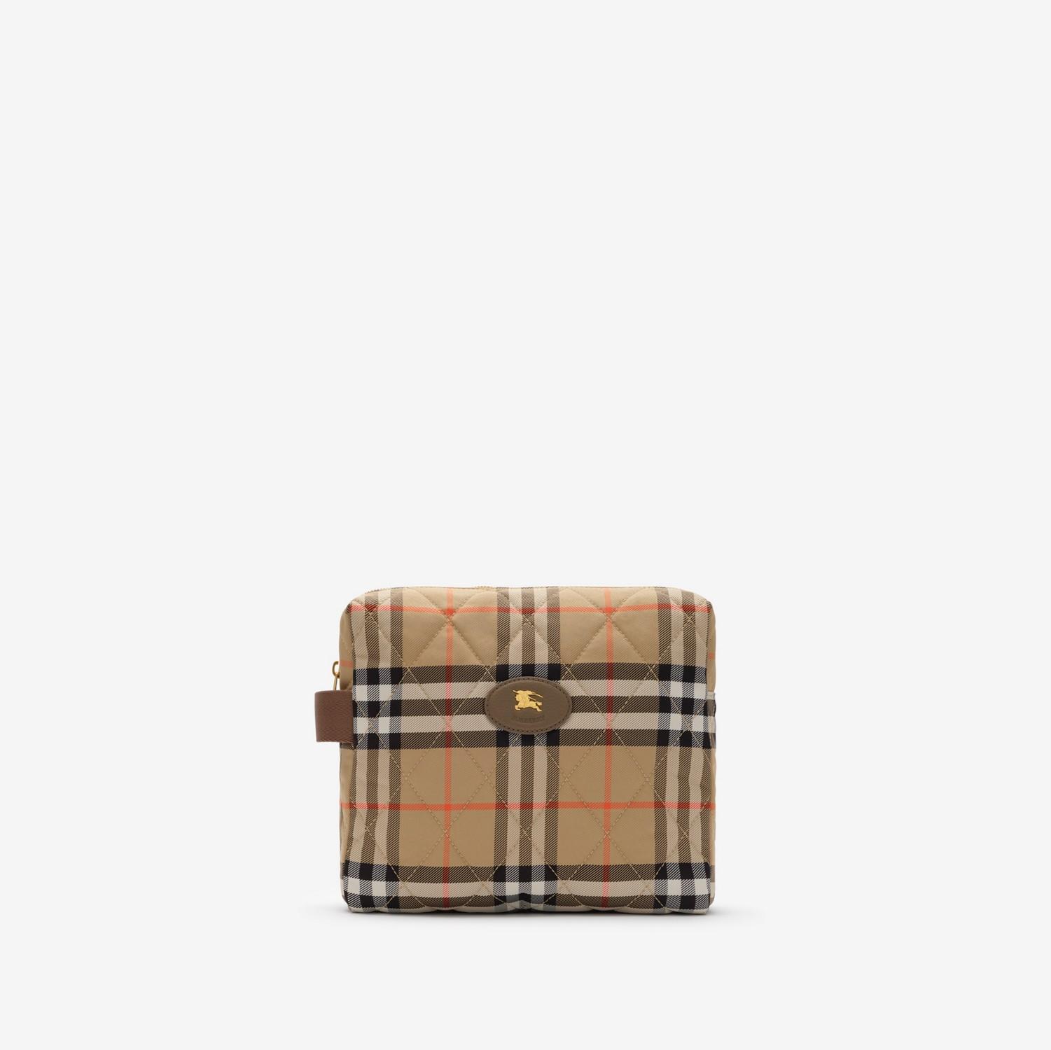 Check Baby Changing Pouch by BURBERRY