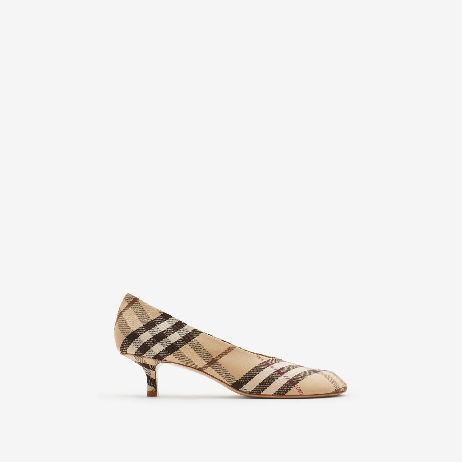 Check Baby Low Pumps by BURBERRY