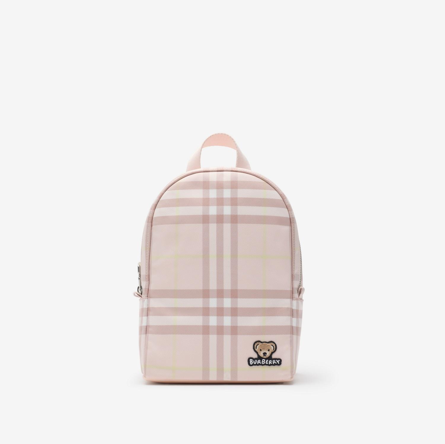 Check Backpack by BURBERRY