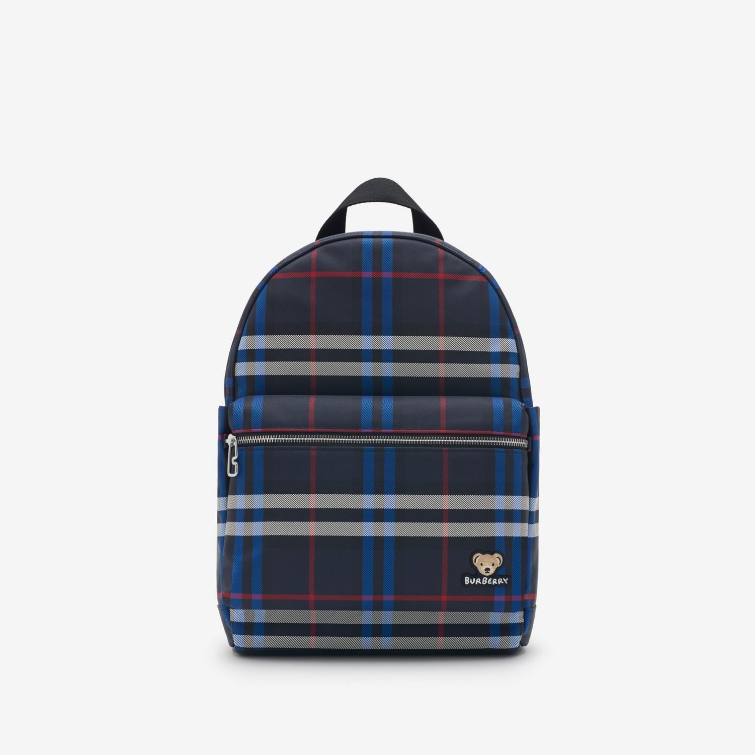 Check Backpack by BURBERRY