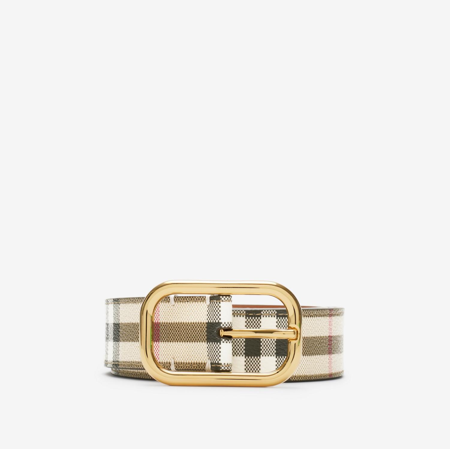 Check Belt by BURBERRY