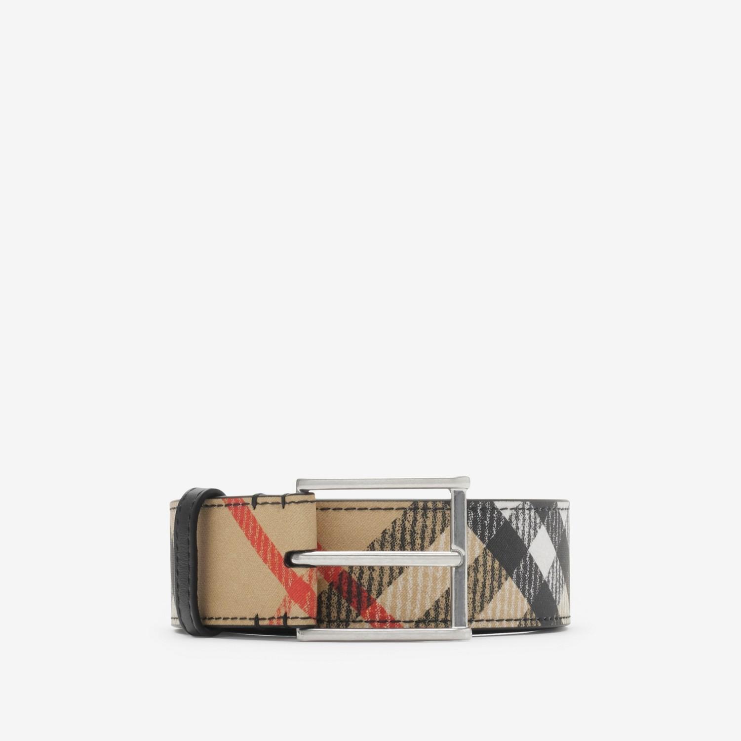 Check Belt by BURBERRY