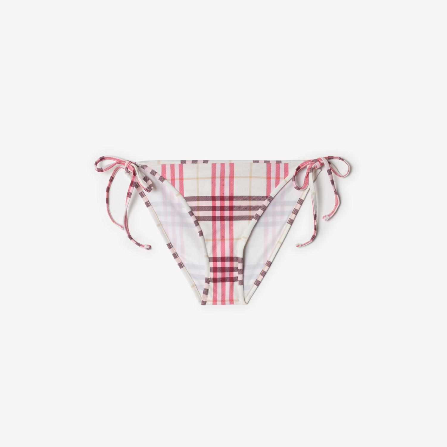 Check Bikini Briefs by BURBERRY