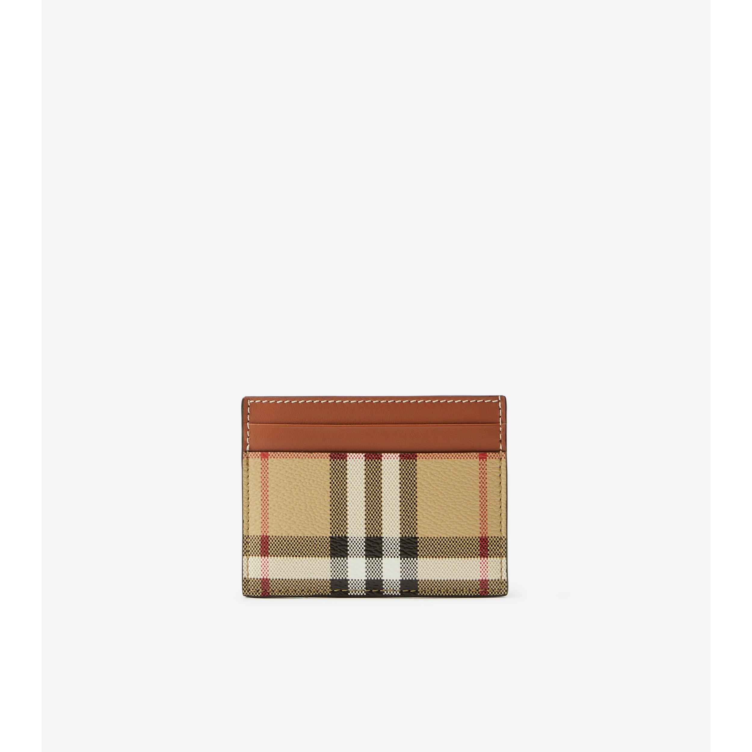 Check Card Case by BURBERRY