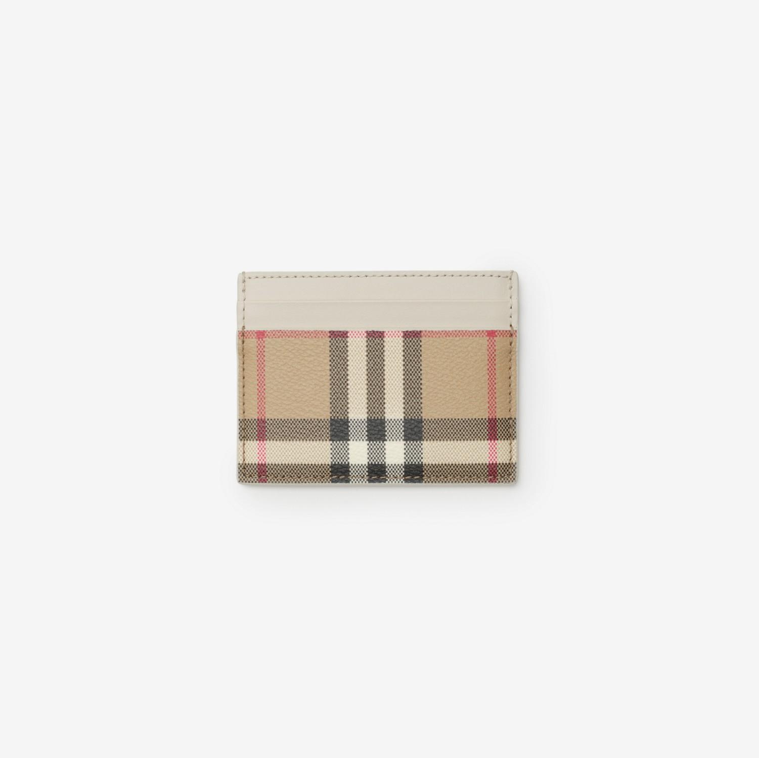 Check Card Case by BURBERRY