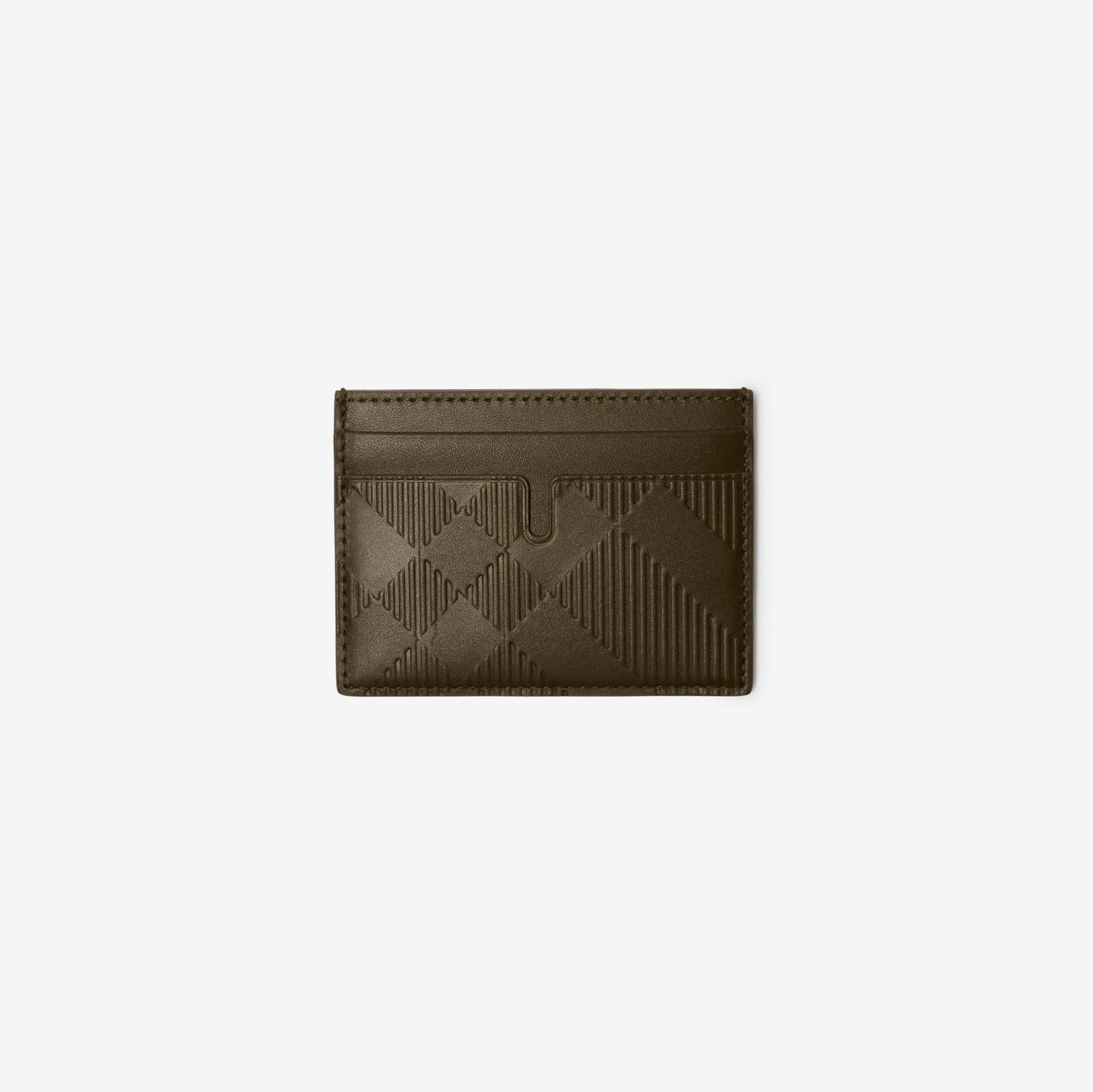 Check Card Case by BURBERRY