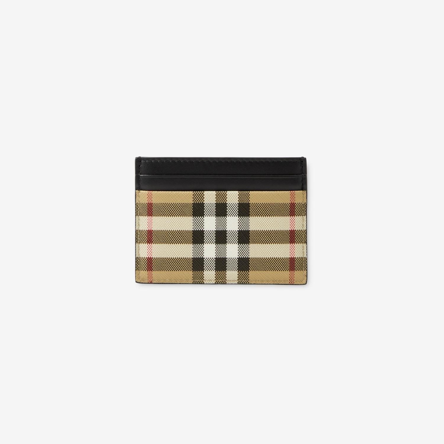 Check Card Case by BURBERRY