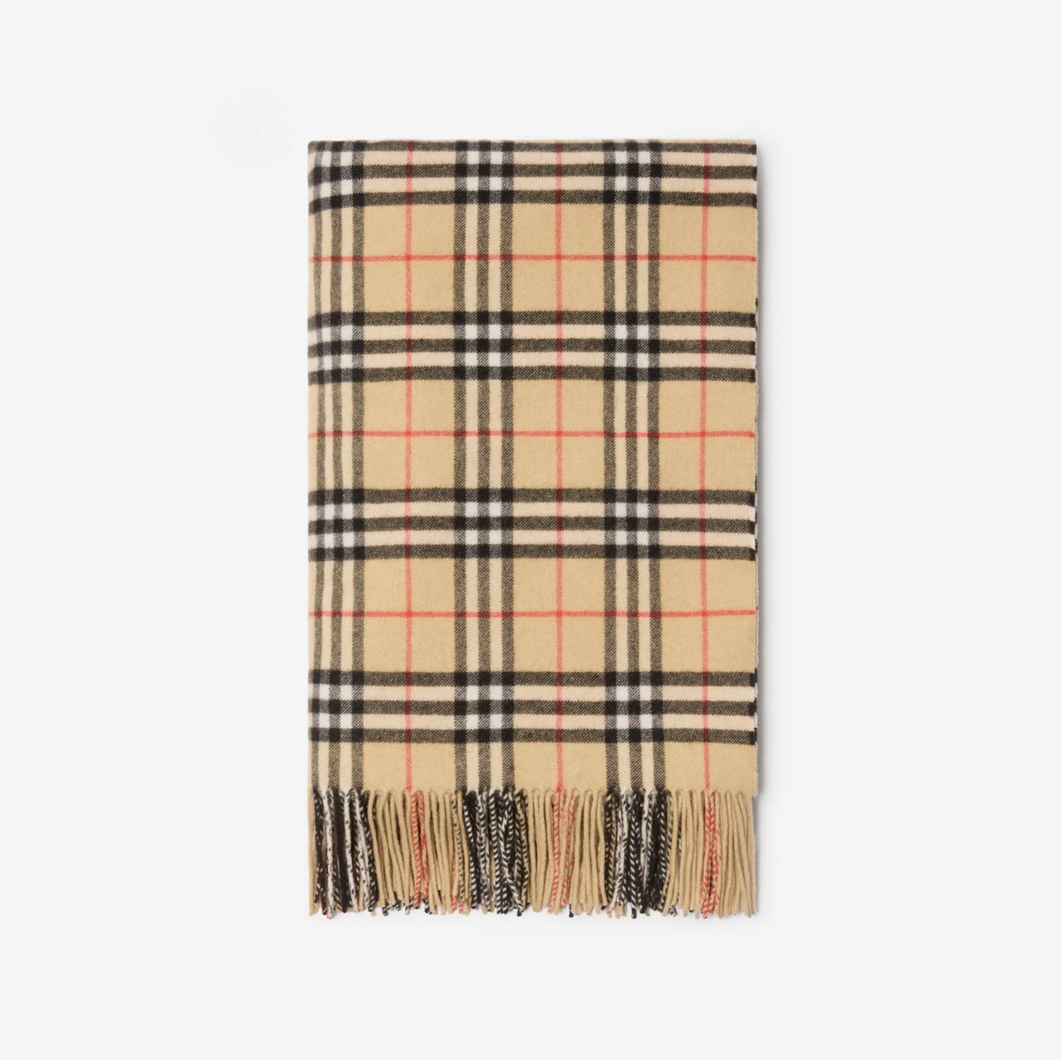 Check Cashmere Blanket by BURBERRY