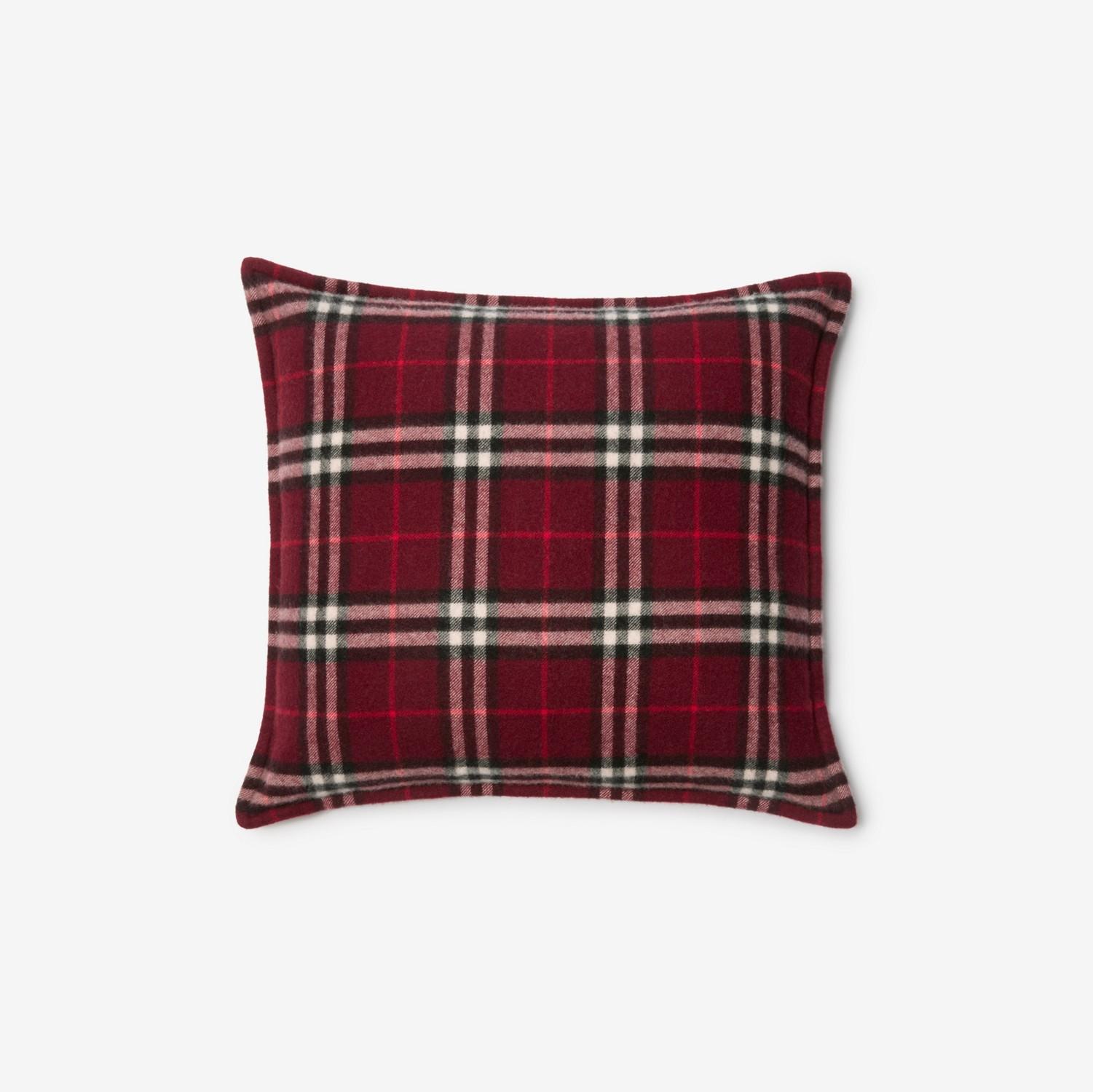 Check Cashmere Cushion by BURBERRY