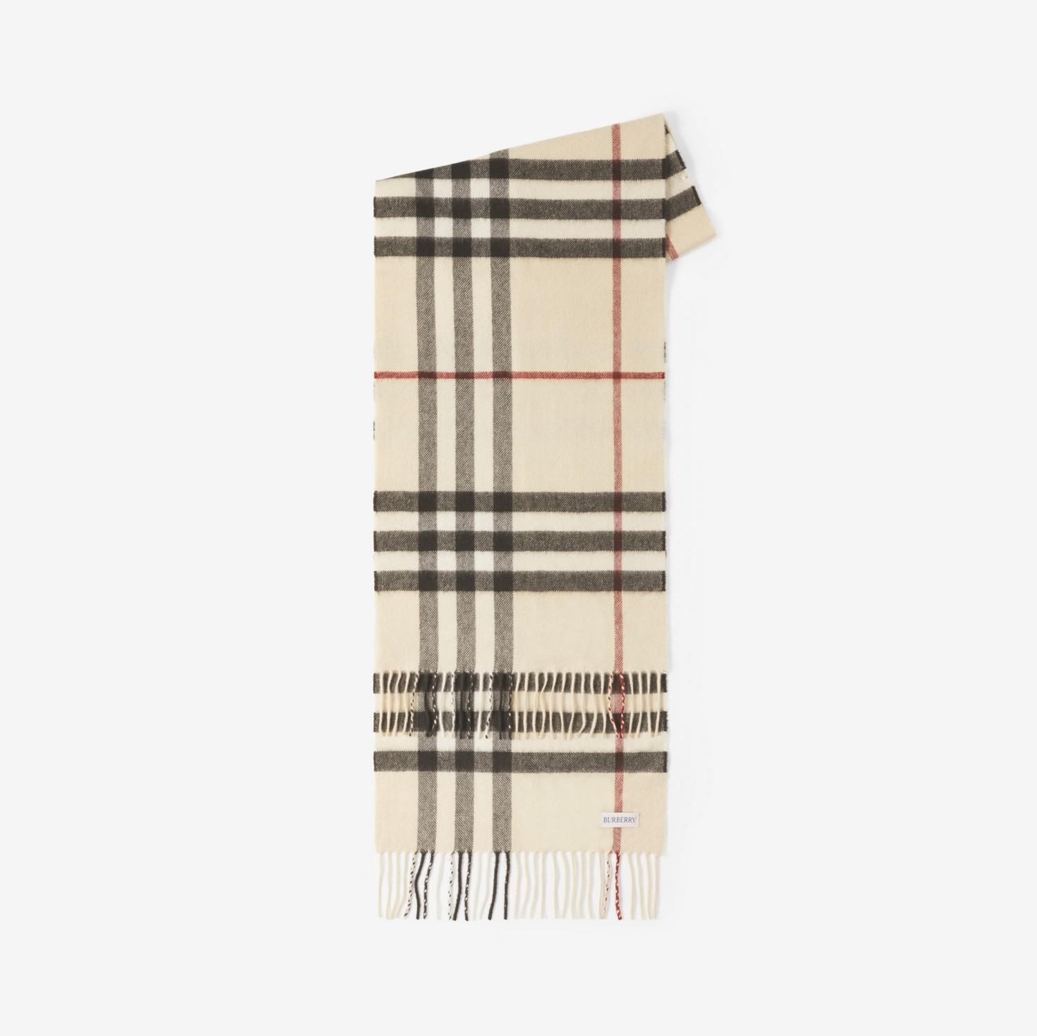 Check Cashmere Scarf by BURBERRY