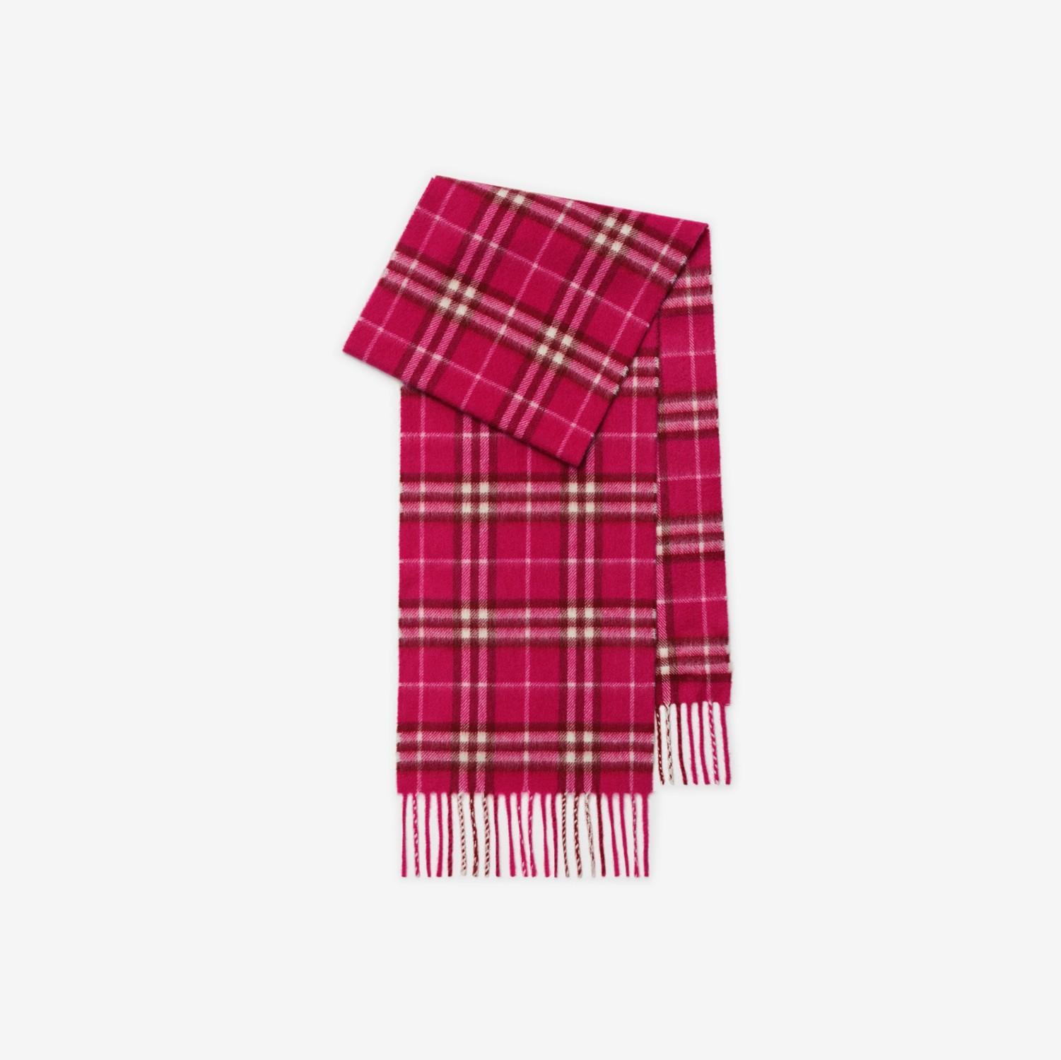 Check Cashmere Scarf by BURBERRY