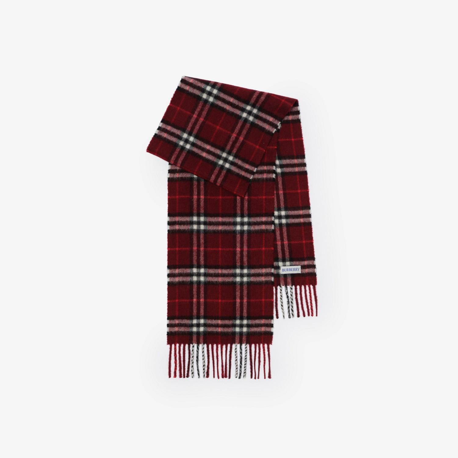 Check Cashmere Scarf by BURBERRY