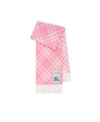 Check Cashmere Scarf by BURBERRY