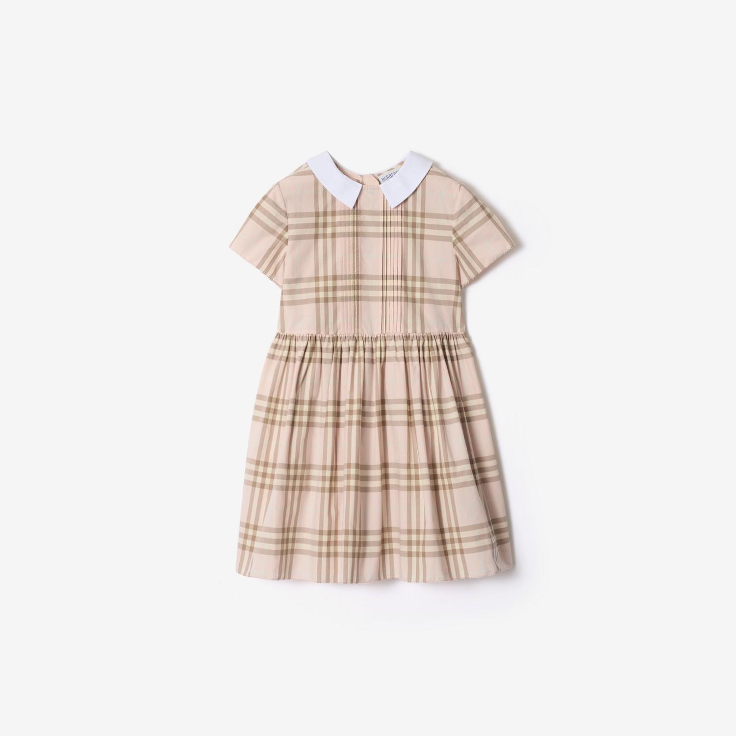 Check Cotton Dress by BURBERRY