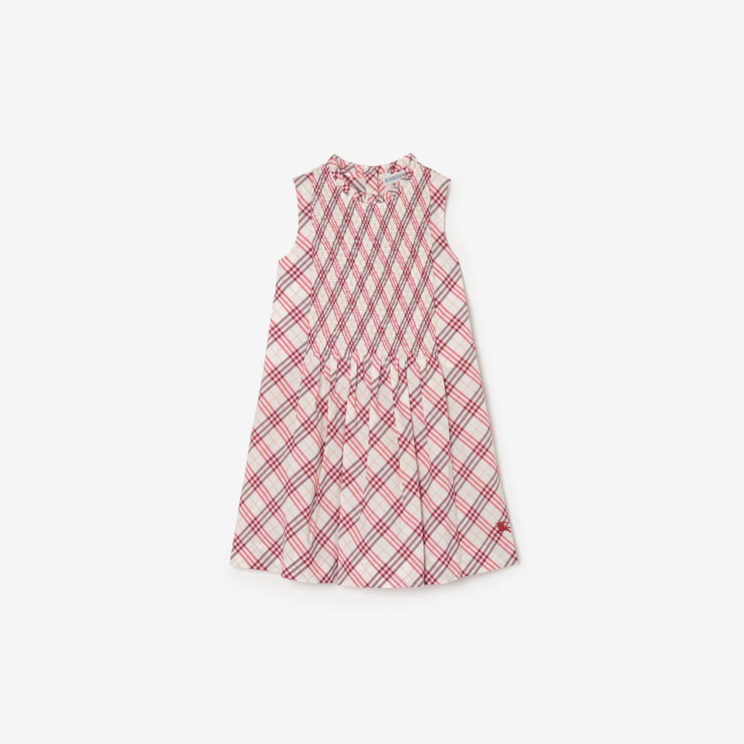 Check Cotton Dress by BURBERRY