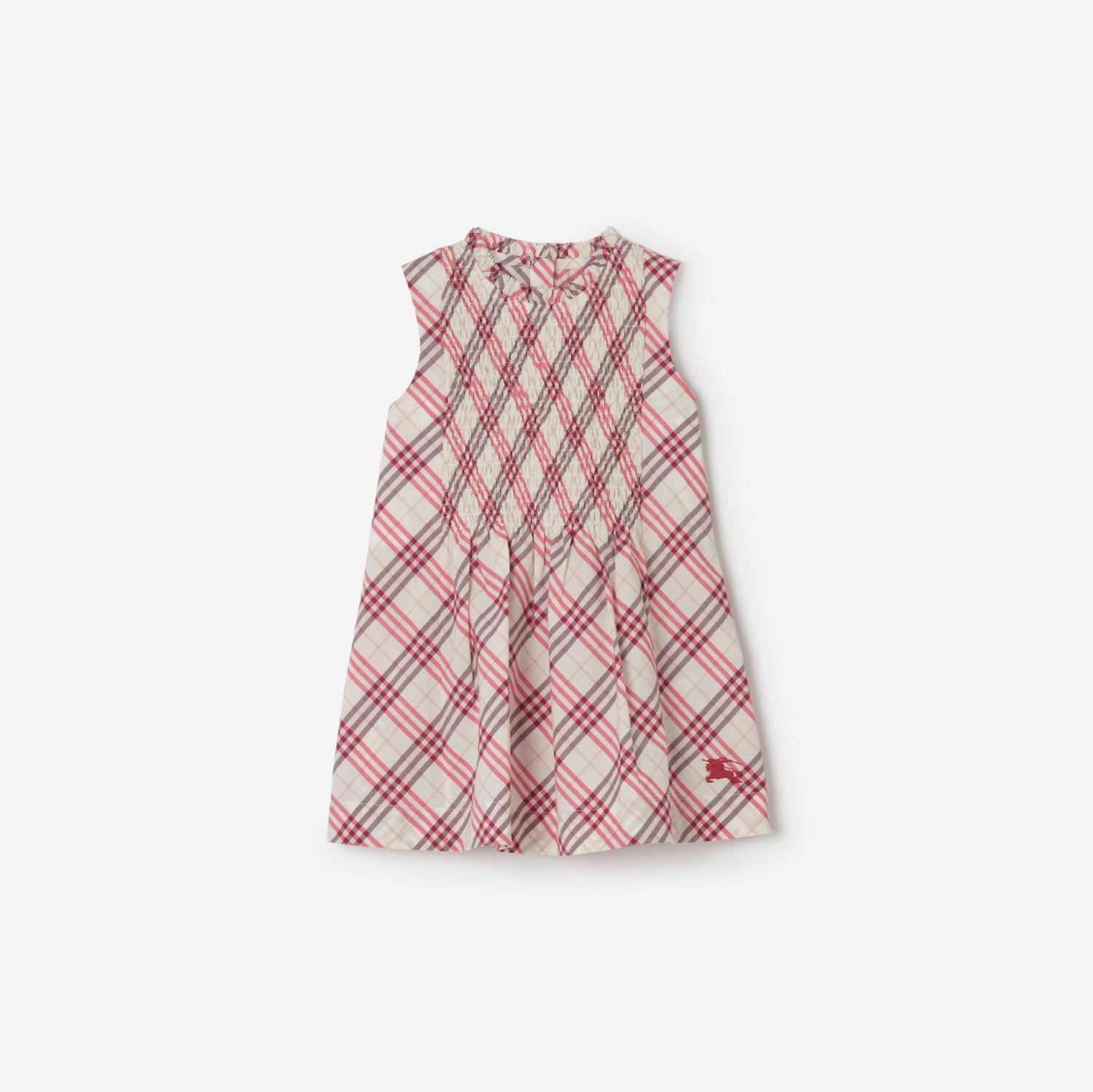 Check Cotton Dress by BURBERRY