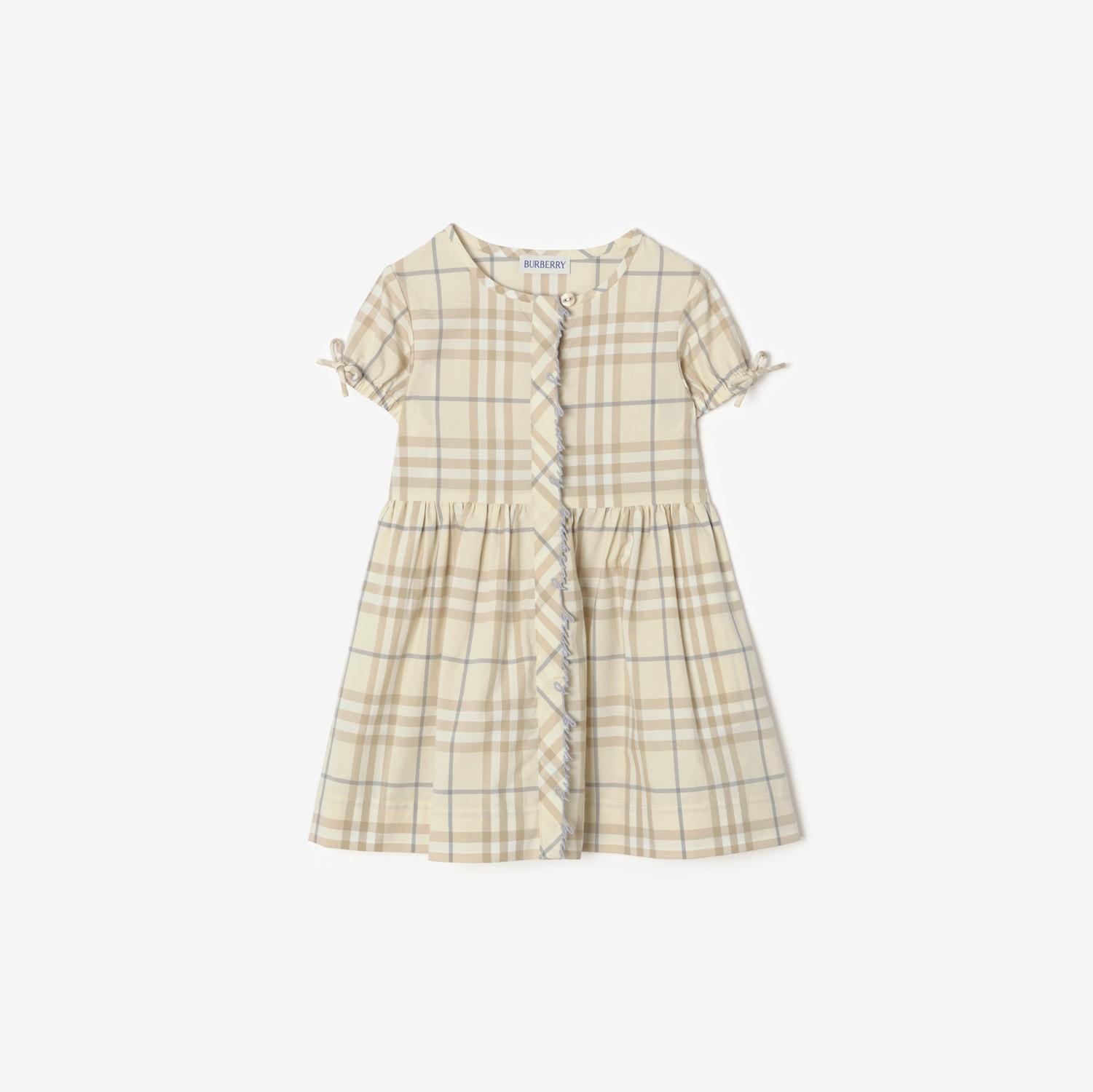 Check Cotton Dress by BURBERRY