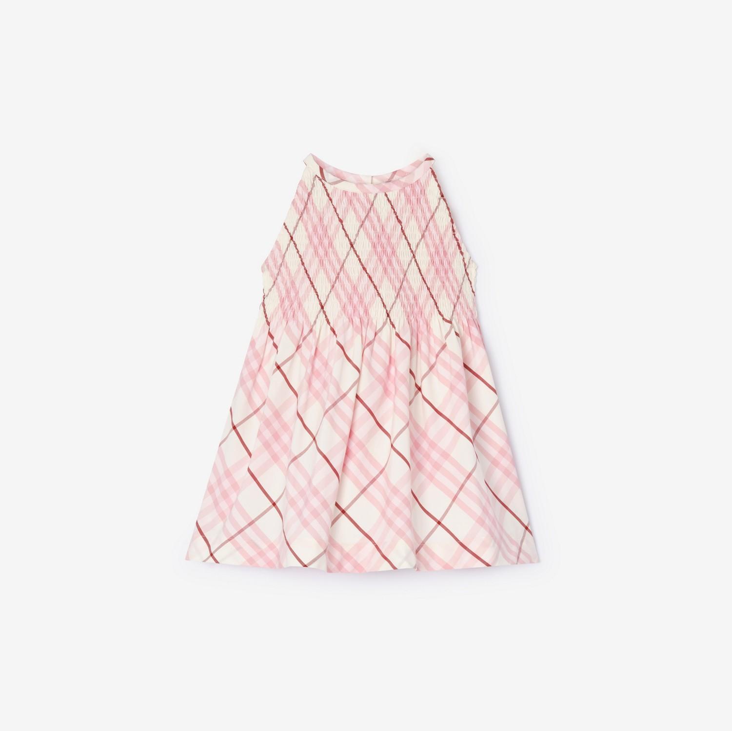 Check Cotton Dress by BURBERRY