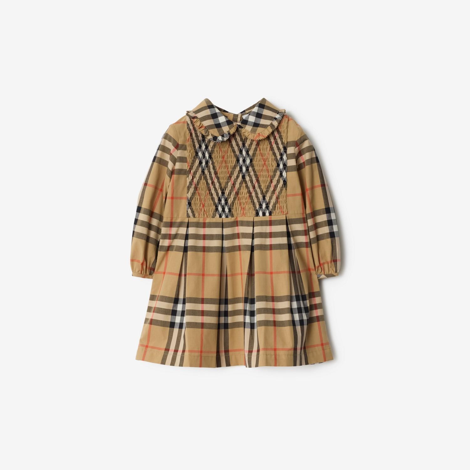 Check Cotton Dress by BURBERRY