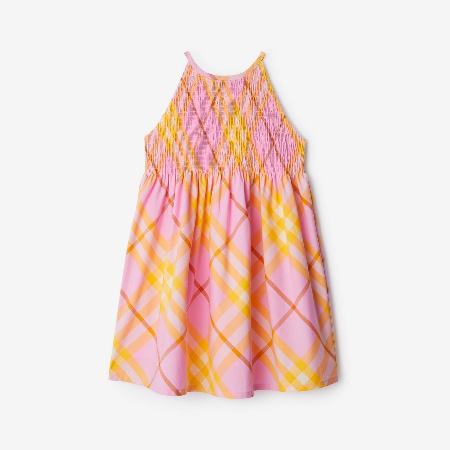 Check Cotton Dress by BURBERRY