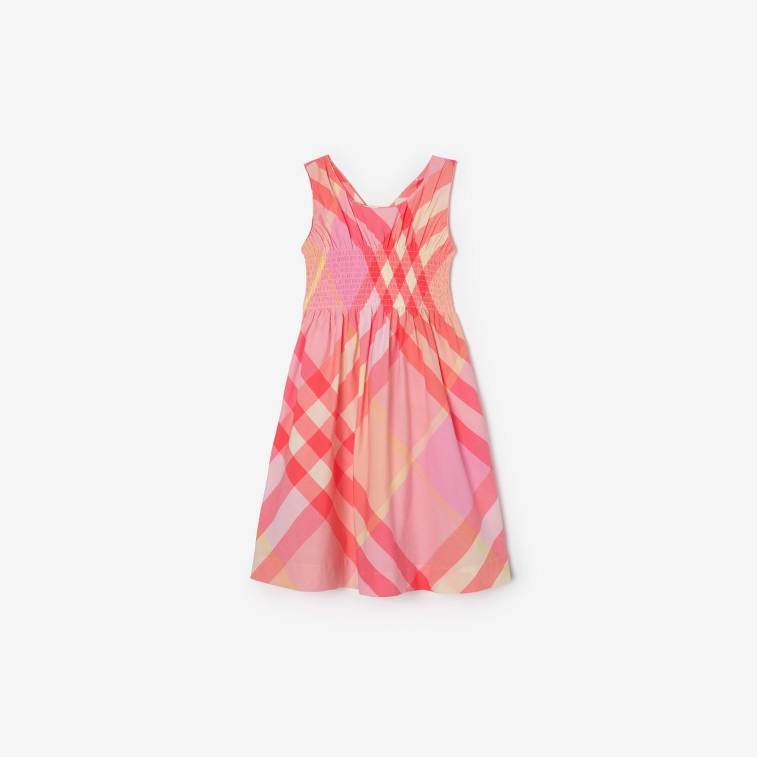 Check Cotton Dress by BURBERRY
